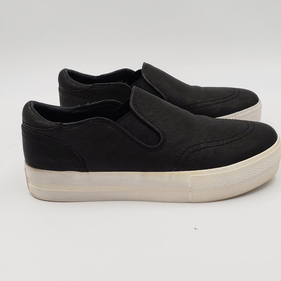 ASH "Jungle" Black Leather Platform Sneaker - Picture 10 of 16